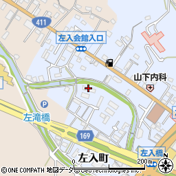 東京都八王子市左入町340周辺の地図