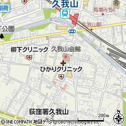 ツツ井サウンド久　我山店周辺の地図