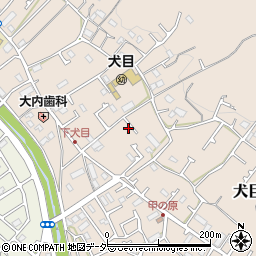 東京都八王子市犬目町467周辺の地図