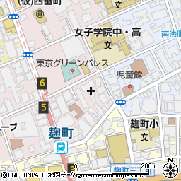 東京都千代田区二番町1-2周辺の地図