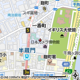 東京都千代田区一番町23-3周辺の地図