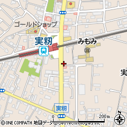 ナビパーク実籾第８駐車場周辺の地図