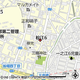 たのしい家江戸川周辺の地図