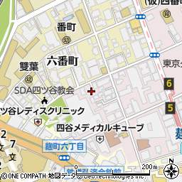 東京都千代田区二番町10-38周辺の地図