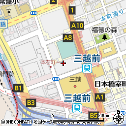 ワイアードカフェ WIRED CAFE NEWS 日本橋三井タワー店周辺の地図
