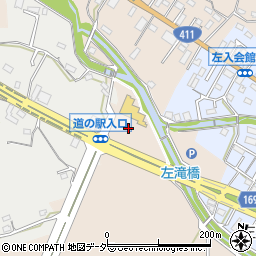道の駅八王子滝山周辺の地図