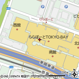 大戸屋ららぽーとＴＯＫＹＯＢＡＹ店周辺の地図