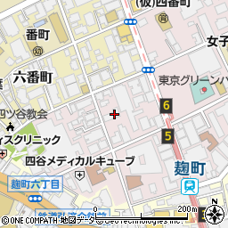 東京都千代田区二番町12-8周辺の地図