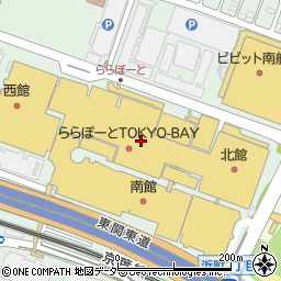 シェーキーズ東京ベイららぽーと店周辺の地図