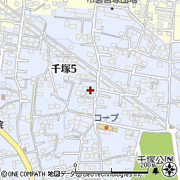 千羽書道教室周辺の地図