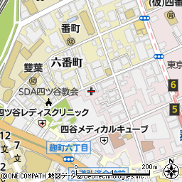 東京都千代田区二番町10-34周辺の地図