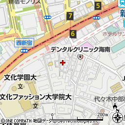 新宿スクエアビル周辺の地図