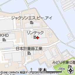 リンテック株式会社　千葉工場周辺の地図