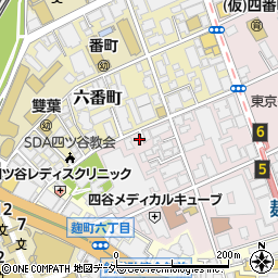 東京都千代田区二番町10-40周辺の地図