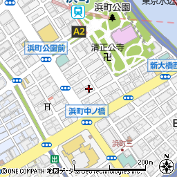東京都中央区日本橋浜町2丁目26-4周辺の地図