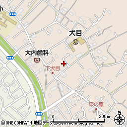 東京都八王子市犬目町484-12周辺の地図