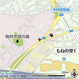 千葉県四街道市物井1802周辺の地図