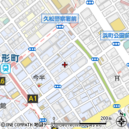 東京都中央区日本橋人形町2丁目22-8周辺の地図