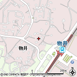 千葉県四街道市物井733周辺の地図