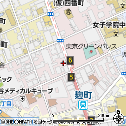 東京都千代田区二番町4-2周辺の地図