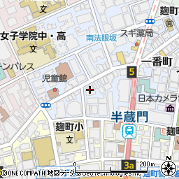 東京都千代田区一番町13-6周辺の地図