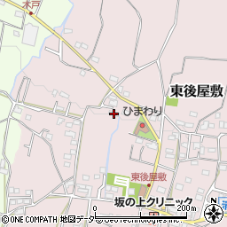 山梨県山梨市東後屋敷147周辺の地図