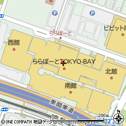 千葉銀行ららぽーと ＡＴＭ周辺の地図