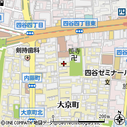 東京都新宿区大京町20周辺の地図