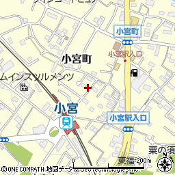 東京都八王子市小宮町795-2周辺の地図