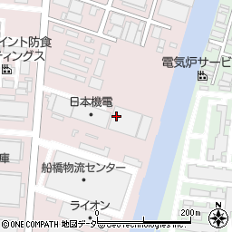 日本機電株式会社　関東事業部周辺の地図