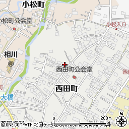 山梨県甲府市西田町2-32周辺の地図