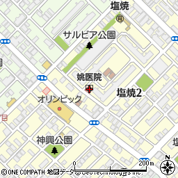 姚医院周辺の地図