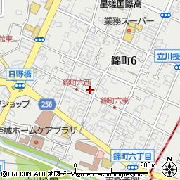 Ｋ’ｓＰＡＲＫ錦町第１０駐車場周辺の地図