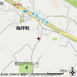 東京都八王子市梅坪町241周辺の地図