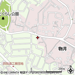 千葉県四街道市物井664-1周辺の地図
