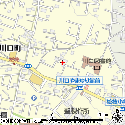 鎮守姫宮神社周辺の地図