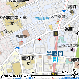 東京都千代田区一番町13-12周辺の地図