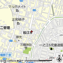 有限会社丸共運送店　江戸川営業所周辺の地図