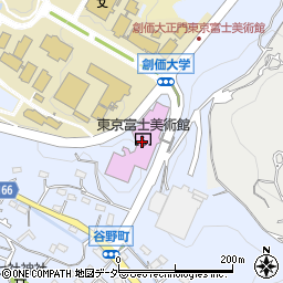 東京富士美術館周辺の地図