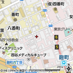 東京都千代田区二番町12-13周辺の地図