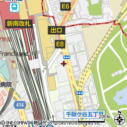 スターバックスコーヒー リンクスクエア新宿店周辺の地図
