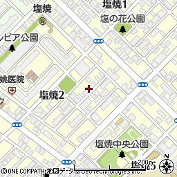 ローズガーデン行徳弐番館周辺の地図