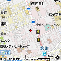 東京都千代田区二番町12-1周辺の地図