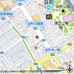 東京都中央区日本橋浜町2丁目19-7周辺の地図