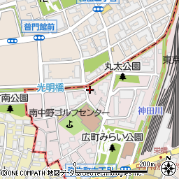東京都中野区弥生町6丁目5-14周辺の地図