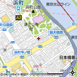 東京都中央区日本橋浜町2丁目52周辺の地図