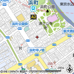 東京都中央区日本橋浜町2丁目27-5周辺の地図