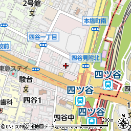 東京都新宿区四谷1丁目周辺の地図
