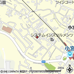 東京都八王子市小宮町1180周辺の地図