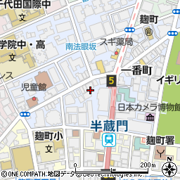 東京都千代田区一番町13-3周辺の地図
